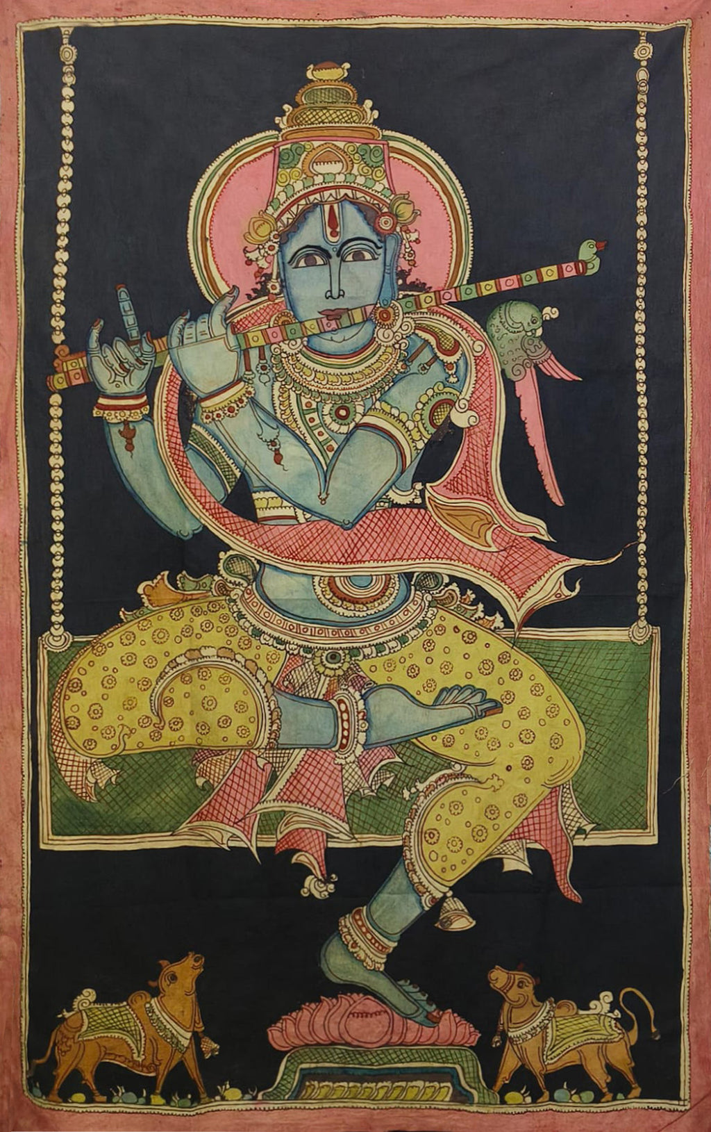 Buy Lord Krishna In Kalamkari by D Laxmi Amma