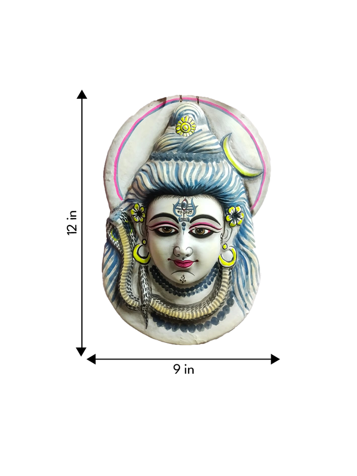 Lord Shiva in Chhau mask by Dharmendra Sutradhar Thumbnail