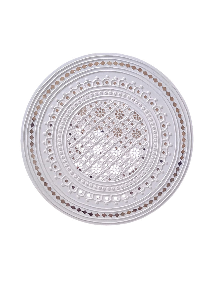 Mirrored Mandala Lippan in Lippan by Nalemitha For Home Decor, Gifting Thumbnail