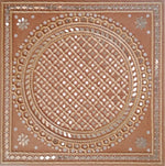 Buy Mirrorwork Intricate Lippan in Lippan by Nalemitha