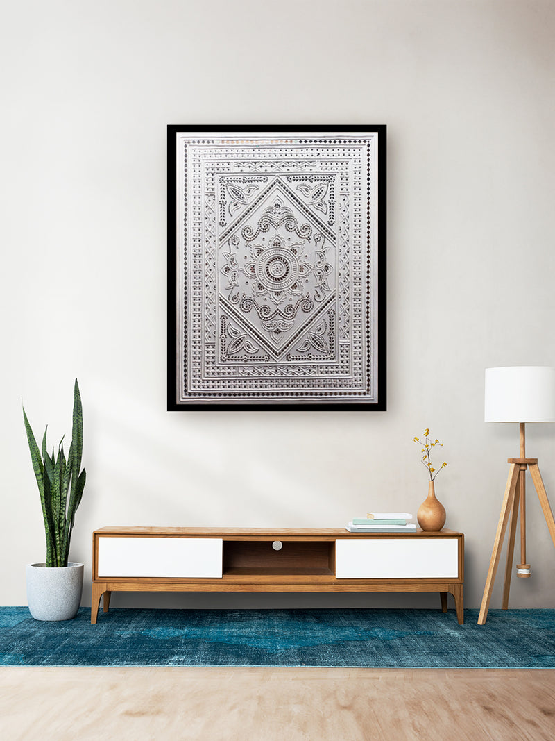 Discover the intricate symmetry of nature with Mud Mosaic and purchase these captivating artworks today.