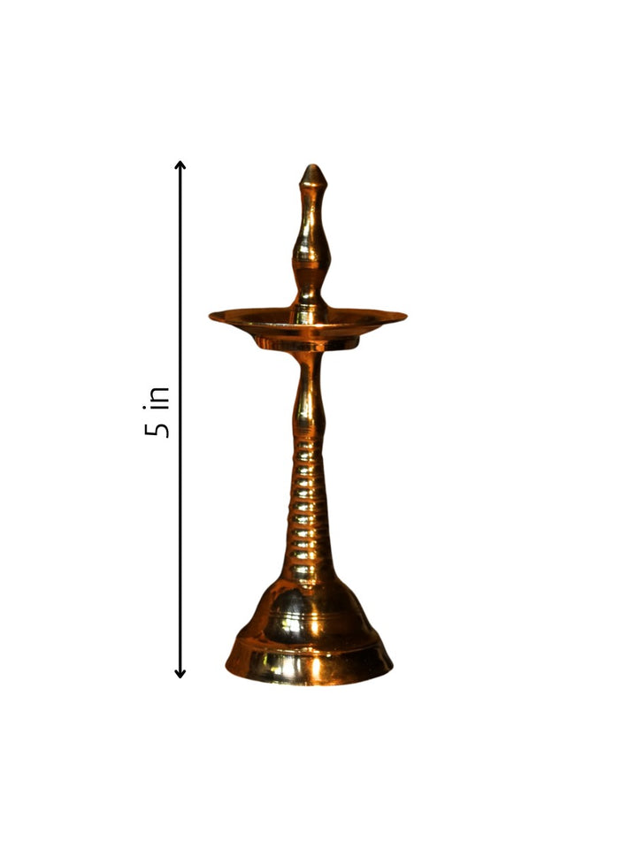 Nilavilakku (lamp) in Brass work by Dinesh A Thumbnail