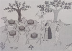 Buy Pastoral Scene in Jogi Art by Govind Bhai Bharthri