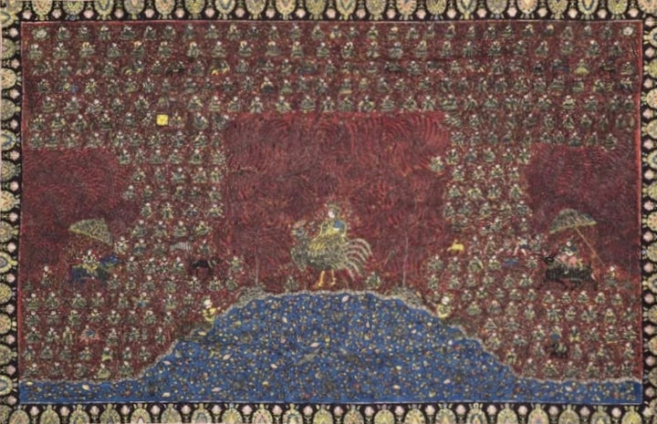 Shagat Bahuchar Mata Ni Pachedi By Vasant Manubhai Chitara For Home Decor Thumbnail