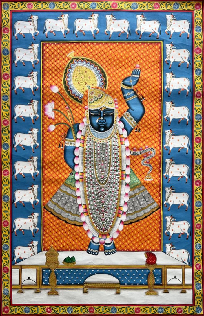 Shrinathji: The Divine Illumination in Pichwai by Naveen Soni Thumbnail