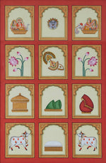 Buy The Divine Ensemble of Shrinathji In Pichwai by Baaya