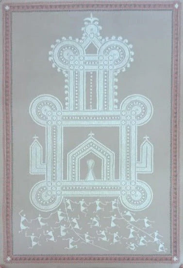 Theru in Chittara Art by Ishwar Naik Thumbnail