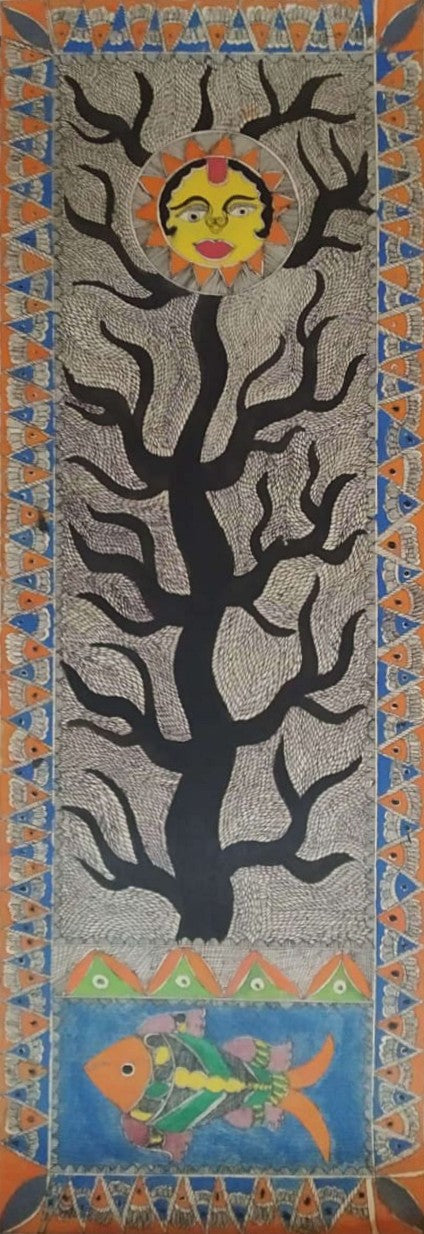 Tree of life in Madhubani by Naina Creation Thumbnail
