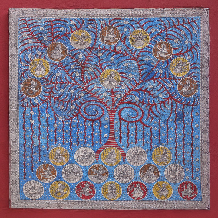 Vat Savitree Pooja Mata Ni Pachedi By Dilip Chitara For Home Decor Thumbnail