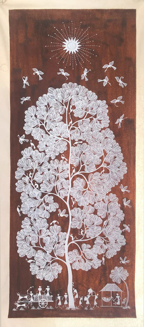 Warli Lifestyle, Warli Art by Dilip Bahotha Thumbnail