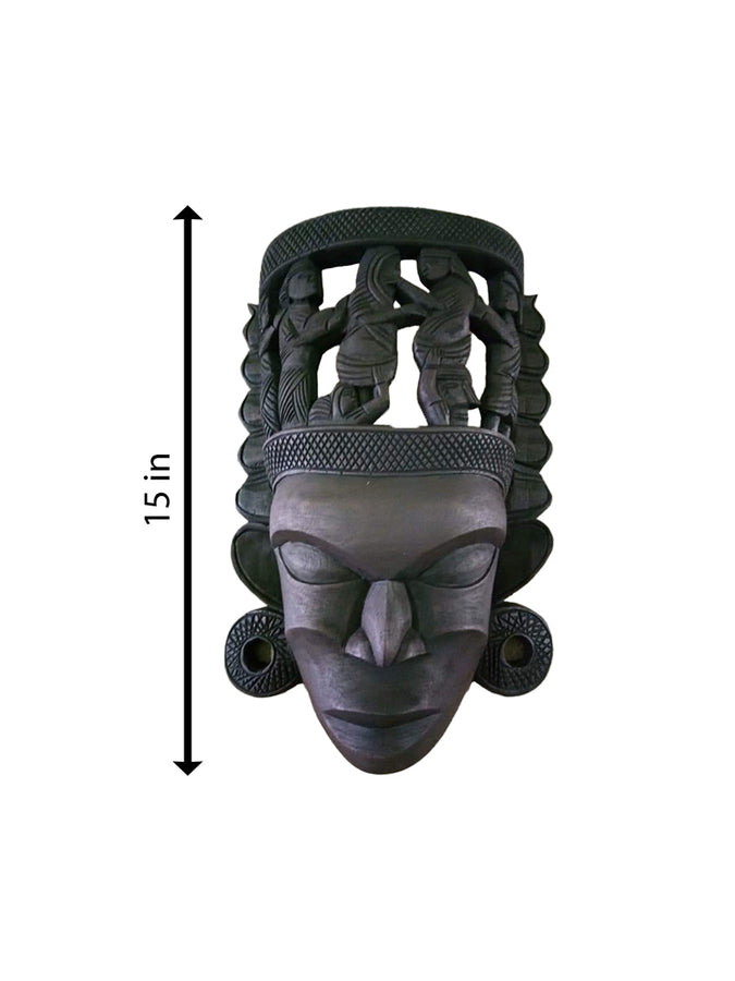 Adivasi in Gomira Mask by Kalyan Chandra Sarkar