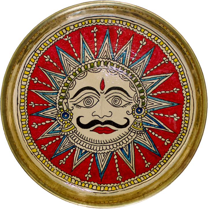 Lord Surya Mata Ni Pachedi By Dilip Chitara For Home Decor Thumbnail