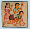 Kids Playing in Kalighat by Bapi Chitrakar