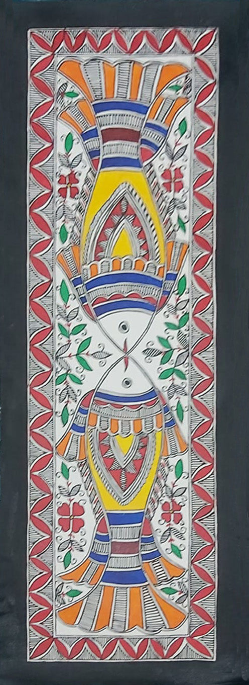 Fish in Madhubani by Priti Karn Thumbnail