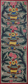 Buy 3 majestic birds in Madhubani by Ambika Devi