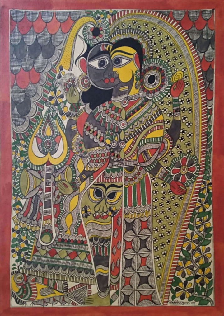 Ardhnarishwar  in Madhubani  from Naina Creation Thumbnail