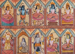 Buy Forms of Devi Parvati  in Kalamkari by Harinath N