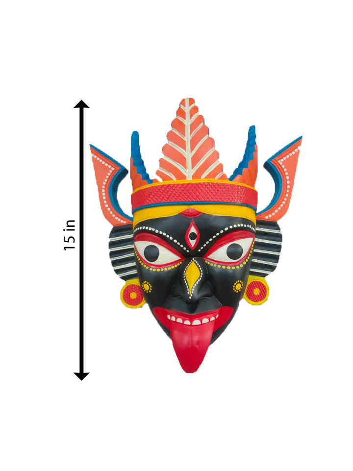 Kali In Gomira Mask by Kalyan Chandra Sarkar Thumbnail
