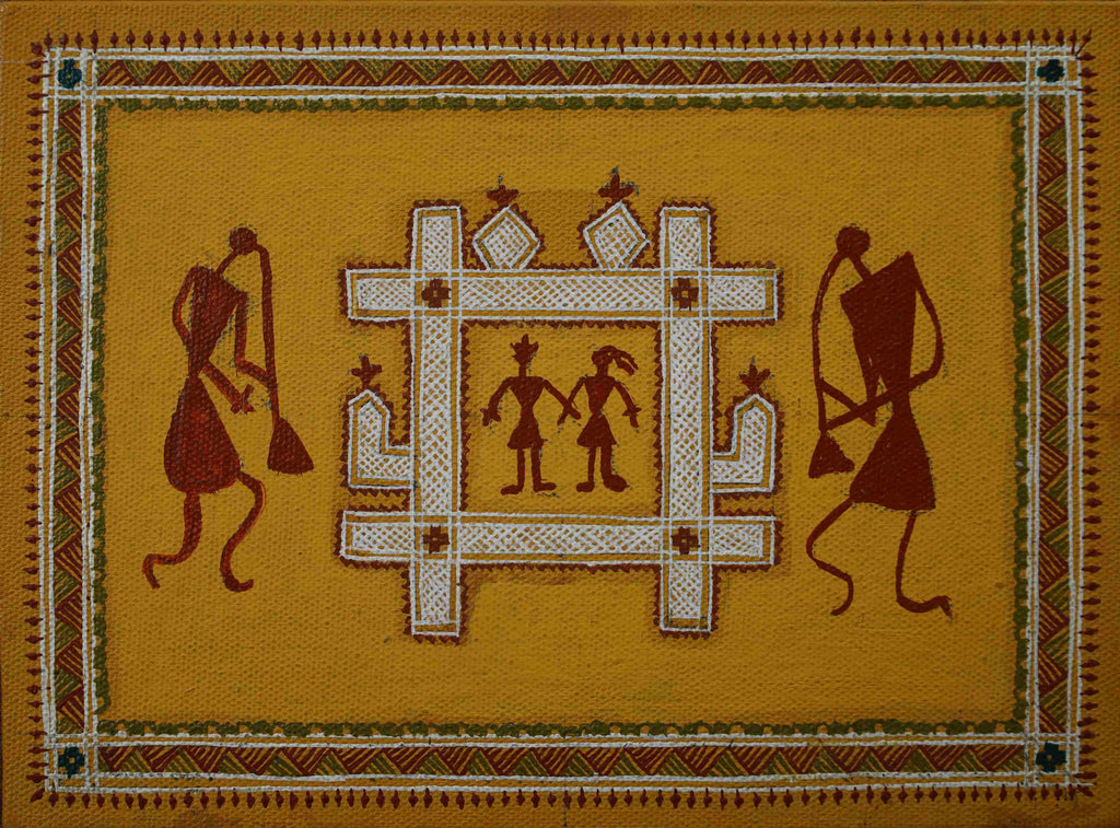 Buy Marriage painting In Chittara  by Ishwar Chowda Naik