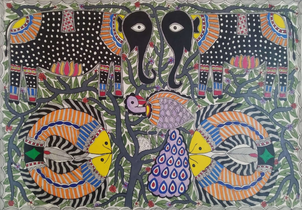 Buy Nature In Madhubani By Naina Creation