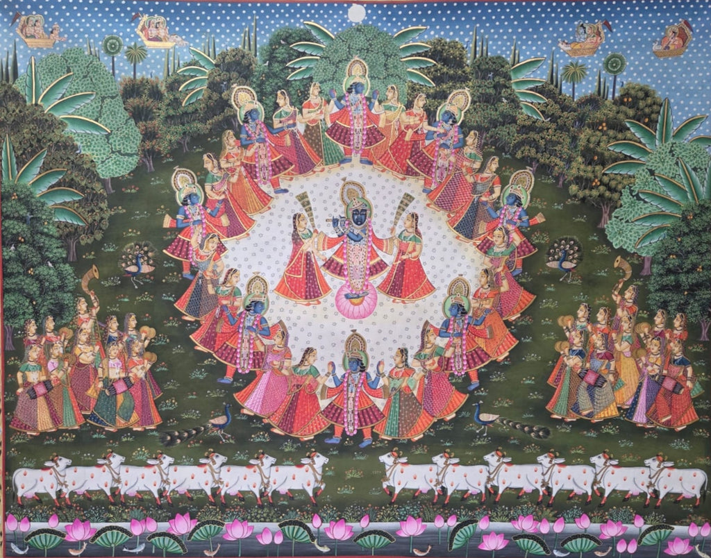 Raas Leela: The Night of Devotion and Dance in Pichwai by Shehzaad Ali Sherani Thumbnail