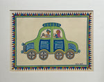 The Car Voyage In Pithora art by Chanchal Soni