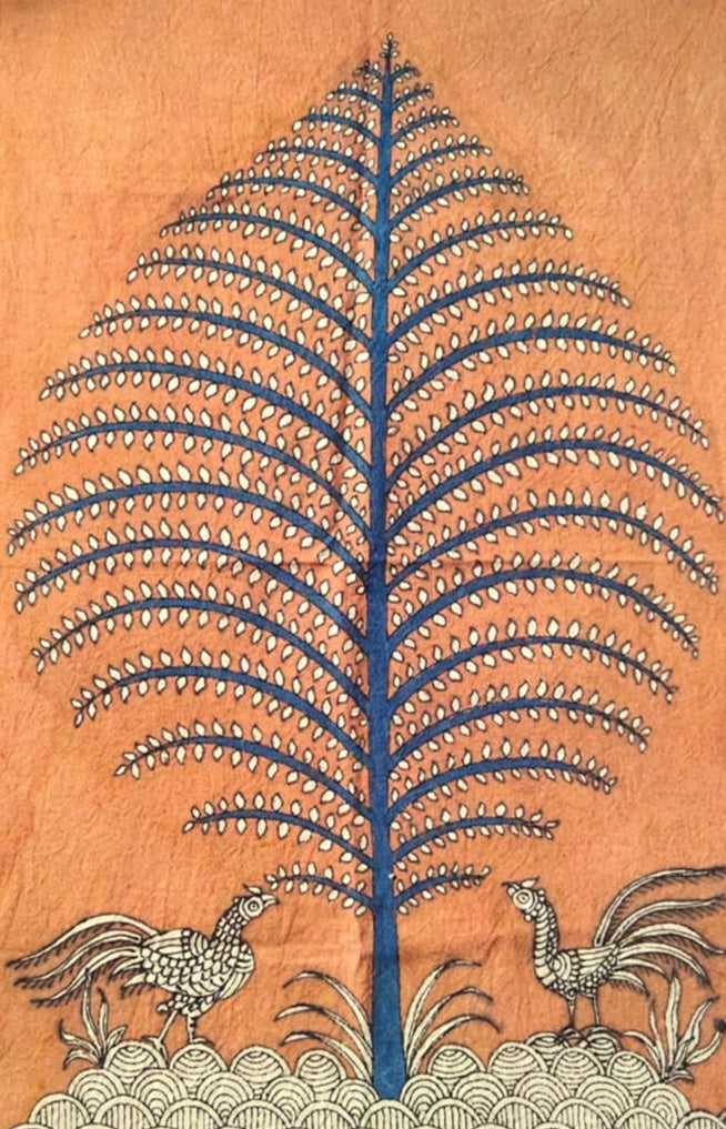 Order Tree of Life: Mata Ni Pachedi Painting by Chandrakant Bhulabhai