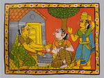 Purchase Women at Work: A Rural Life Scene In Cheriyal Scroll by Sai Kiran