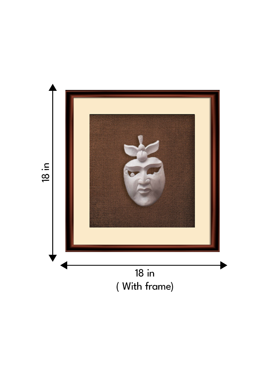 Wooden Masks from West Bengal for sale