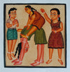 Order Activity Time: Girls engaged in Playful Games In Kalighat by Bapi Chitrakar