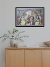 Buy Mother Mary and Jesus in Madhubani painting by Priti Karn