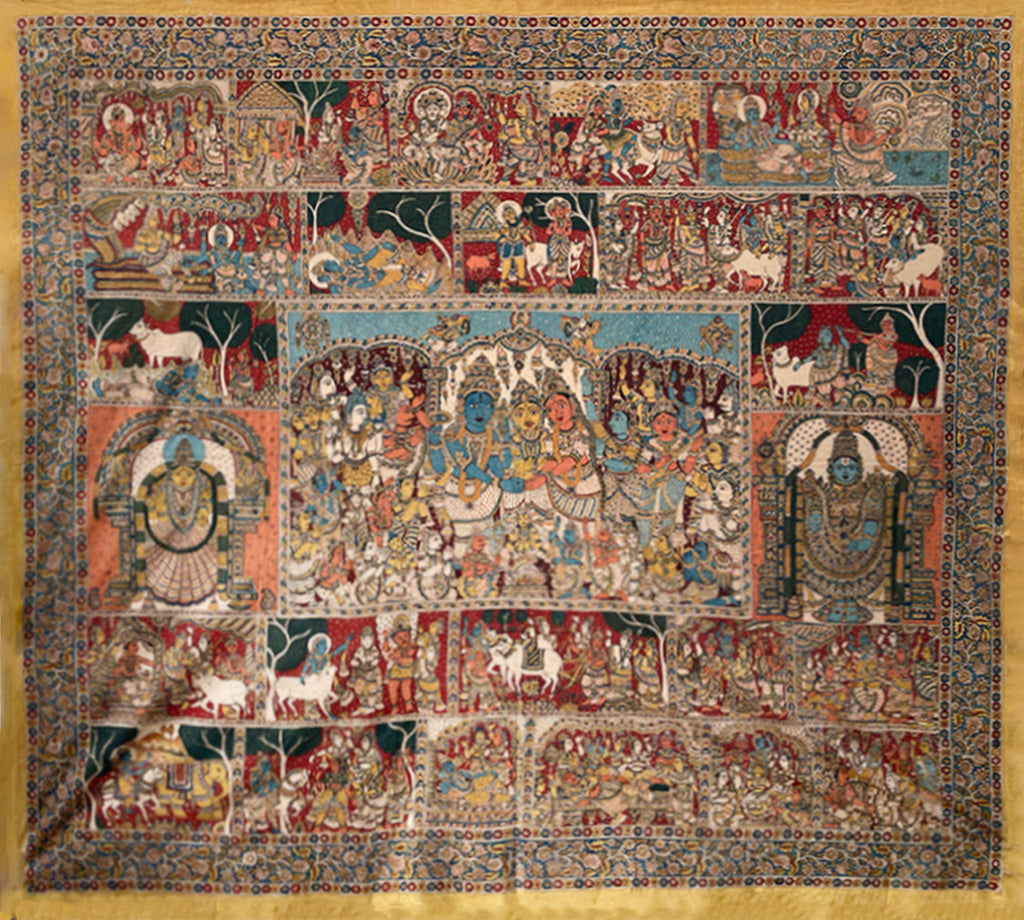 Kalamkari- Timeless artform of ancient India – Memeraki Retail and Tech Pvt  Ltd.