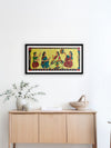 Purchase Sita With Her Dassi: Chitrakathi Painting by Chetan Gangavane