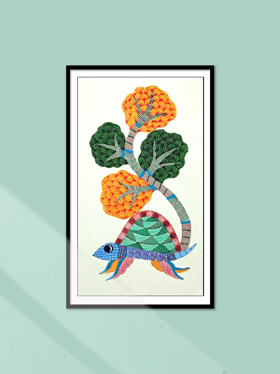 Shop A Turtle's Refuge in Gond by Kailash Pradhan