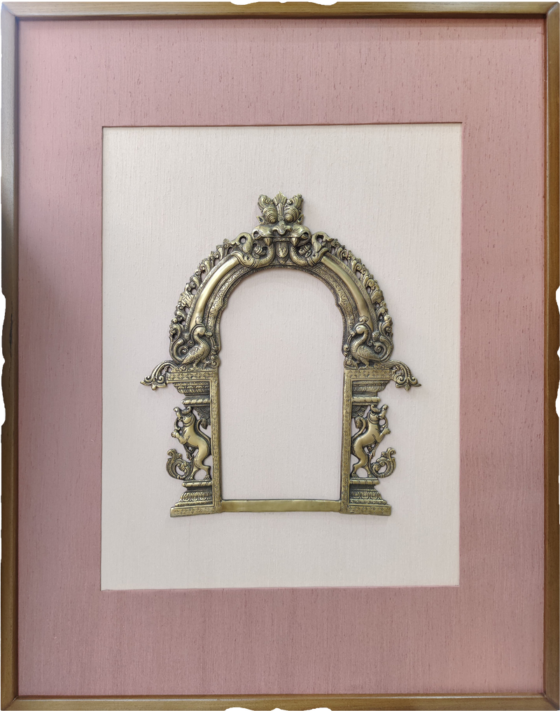 Buy Traditional Frame in a Brass artwork by Gramin arts 