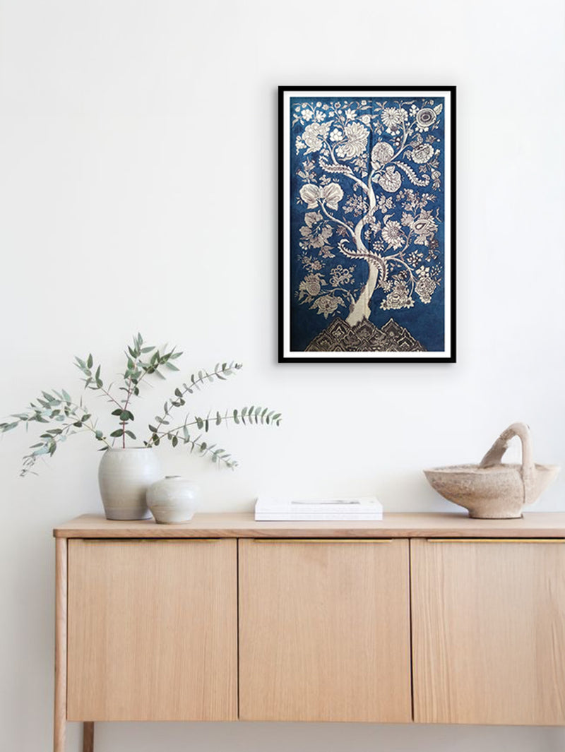Purchase A Tranquil Tree of Life: Mata Ni Pachedi Painting by Chandrakant Bhulabhai