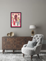Aristocratic Babu and Biwi In Kalighat by Hasir Chitrakar for Sale