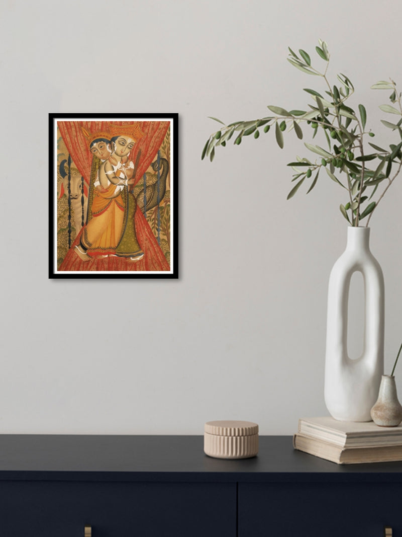 Divine Connection: Kalighat Art by Bapi Chitrakar