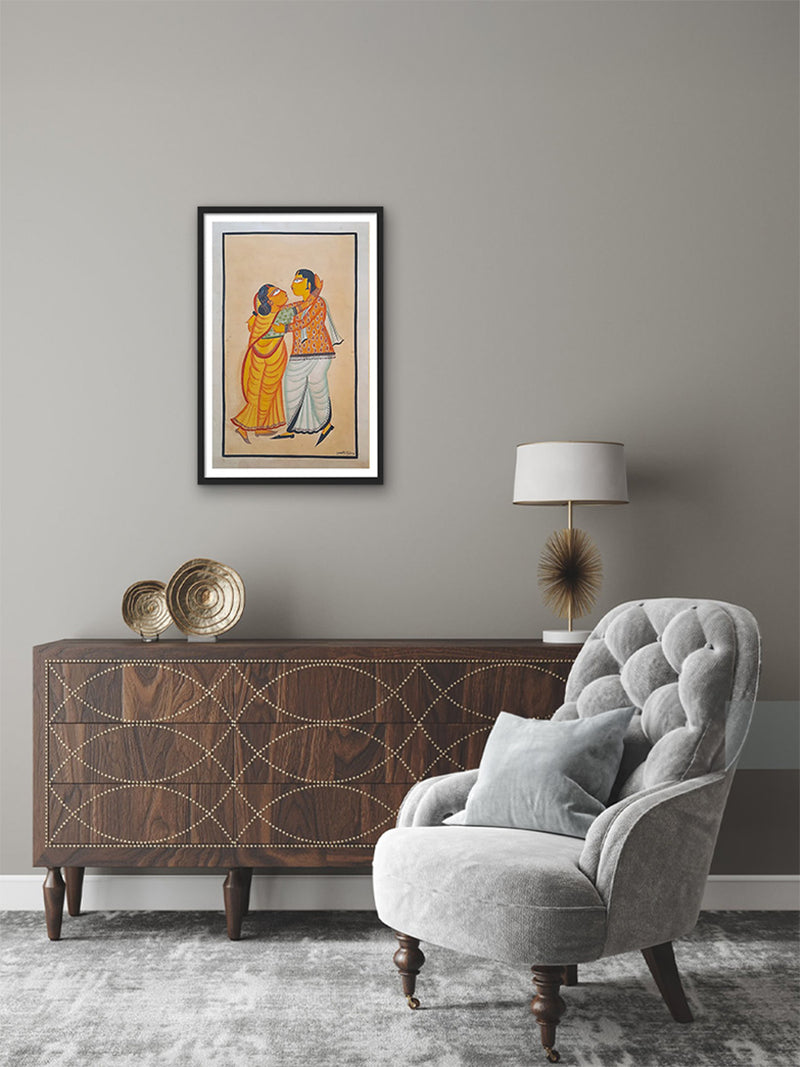 Buy Shades of Love: Vibrant Embrace by Sonali Chitrakar