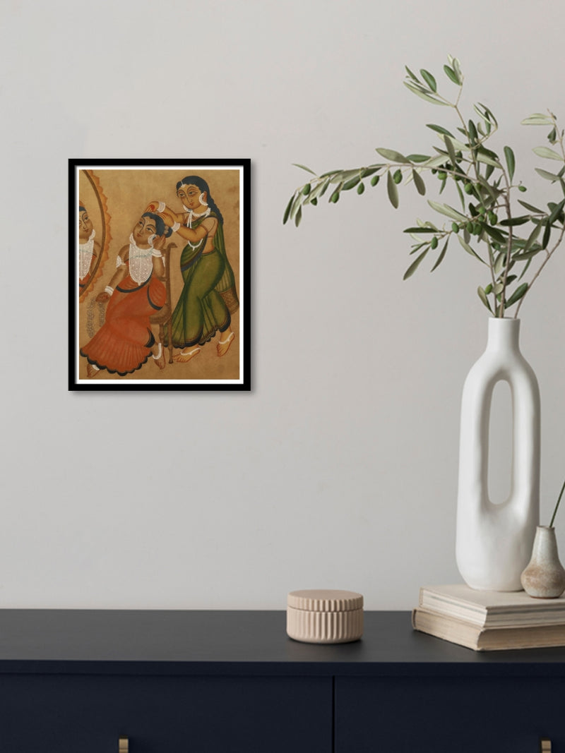 The Art of Adornment : Kalighat Art by Bapi Chitrakar
