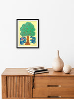 The Nature Worship in Gond by Kailash Pradhan for sale