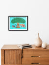 The Nature's Retreat in Gond by Kailash Pradhan 