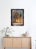 The Regal Portrait of Maharaja Of Mysore in Oleograph by Raja Ravi Varma For Sale