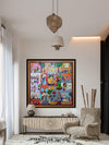 The Rhythm of Life in Cheriyal Scroll by Sai Kiran for Sale