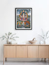 Purchase The Trimurty, Three Supreme Gods: Thangka Painting by Krishna Tashi Palmo