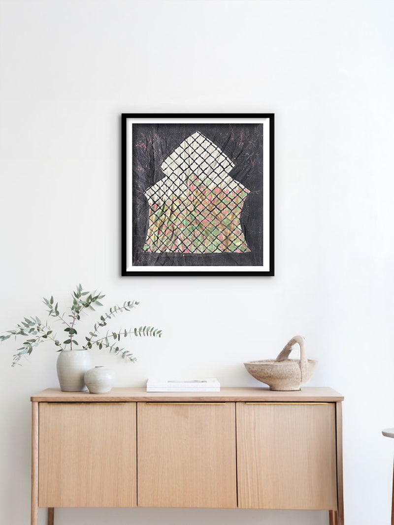 Buy View from window in Batik by Anwar Husen Khatri