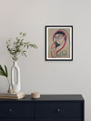 Woman In Kalighat by Anwar Chitrakar artwork