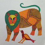 Animals Gond Painting by Kailash Pradhan sale