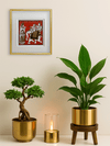 A Majestic Procession: The Royal Welcome in Phad Painting by Kalyan Joshi for sale