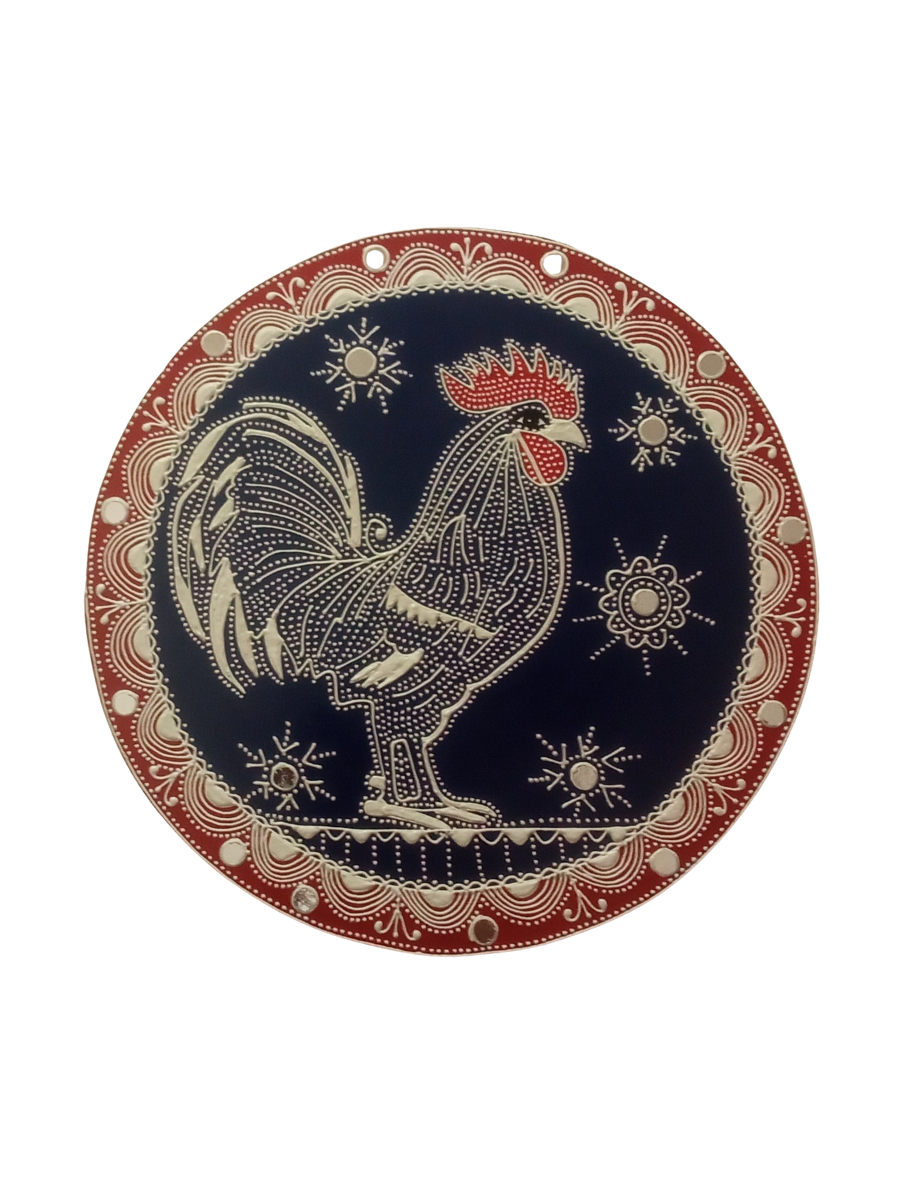 A Rooster in Mandana by Kaluram Meghvanshi Thumbnail